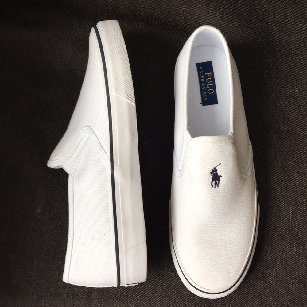 POLO RALPH LAUREN White Mytton Shoes
